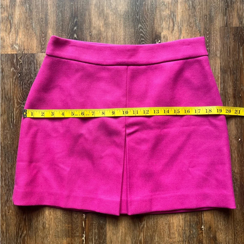 NWT J. crew Hot Pink Mini skirt